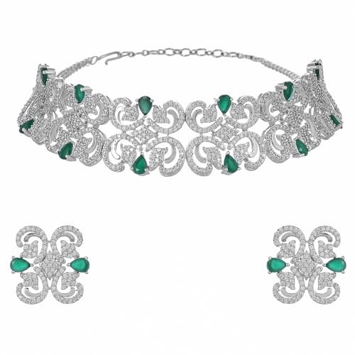 Taj Jahan Necklace Set, Regal Design